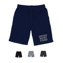 RAPDOM TS6 Fleece Gym Shorts United We Stand USA Flag-Serve The Flag 1 image