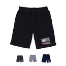 RAPDOM TS6 Fleece Gym Shorts TRL Thin Red Line Not All Heroes Wear Capes-Serve The Flag 1 image