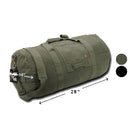 28inch Large Duffle Bags Backpack Rucksack Heavy Duty Canvas Cotton Luggage 70L-Serve The Flag 1 image