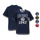 Military Air Force Army Marines USmc Coast Guard Pitch Double Layer Tee T-Shirts-Serve The Flag 1 image