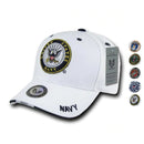 Military Air Force Marines Navy Army Coast Guard Sandwich Ball Hats Caps-Serve The Flag 1 image