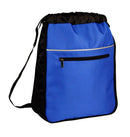 1 Dozen Large 13x16inch Drawstring Bags Backpack Rucksack School Travel Wholesale Bulk-Serve The Flag 1 image