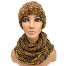 Empire Cove 2 Piece Knit Cuff Beanie Scarf Gift Set Pom Pom Winter-UNCATEGORIZED-Empire Cove-Gray-Casaba Shop 14 image