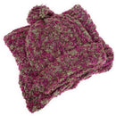 Empire Cove 2 Piece Knit Cuff Beanie Scarf Gift Set Pom Pom Winter-UNCATEGORIZED-Empire Cove-Gray-Casaba Shop 27 image