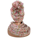 Empire Cove 2 Piece Knit Cuff Beanie Scarf Gift Set Pom Pom Winter-UNCATEGORIZED-Empire Cove-Gray-Casaba Shop 32 image