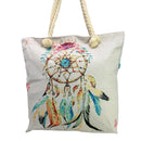 Empire Cove Dreamcatcher Print Cotton Canvas Tote Bags Reusable Beach Shopping 3 image