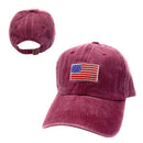 Empire Cove Washed USA Flag Cotton Baseball Dad Caps Patriotic Hats Vintage 15 image