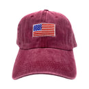 Empire Cove Washed USA Flag Cotton Baseball Dad Caps Patriotic Hats Vintage 16 image