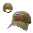 Empire Cove Washed USA Flag Cotton Baseball Dad Caps Patriotic Hats Vintage 21 image
