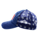 Empire Cove Distressed Washed USA Flag Stars Baseball Trucker Caps Patriotic Hat 10 image