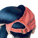 Empire Cove Womens Washed Ponytail Caps Cotton Hats Vintage Relaxed Fit-Serve The Flag 27 image