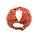 Empire Cove Womens Washed Ponytail Caps Cotton Hats Vintage Relaxed Fit-Serve The Flag 30 image