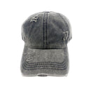 Empire Cove Womens Distressed Washed Ponytail Caps Hats Vintage Relaxed Fit-Serve The Flag 18 image