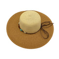 Empire Cove Womens Wide Brim Straw Hat Floppy Sun Hat Panama Fedora Summer