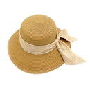Empire Cove Womens Wide Brim Straw Hat Floppy Sun Hat Panama Fedora Summer 42 image