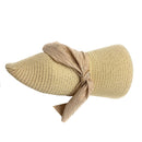 Empire Cove Womens Wide Brim Straw Hat Floppy Sun Hat Panama Fedora Summer 52 image