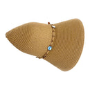 Empire Cove Womens Wide Brim Straw Hat Floppy Sun Hat Panama Fedora Summer 16 image