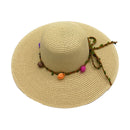 Empire Cove Womens Wide Brim Straw Hat Floppy Sun Hat Panama Fedora Summer 7 image