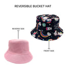 Empire Cove Kids Unicorns Bucket Hat Reversible Fisherman Cap Girls Summer Beach-Serve The Flag 12 image