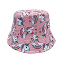 Empire Cove Kids Unicorns Bucket Hat Reversible Fisherman Cap Girls Summer Beach-Serve The Flag 14 image