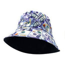 Empire Cove 100 Dollar Bill Money Bucket Hat Reversible Fisherman Cap Women Men-Serve The Flag 7 image