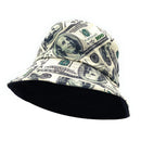 Empire Cove 100 Dollar Bill Money Bucket Hat Reversible Fisherman Cap Women Men-Serve The Flag 11 image