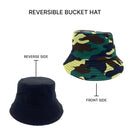 Empire Cove Camo Camouflage Print Bucket Hat Reversible Military Fisherman Cap-Serve The Flag 3 image