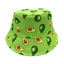 Empire Cove Fruit Designs Bucket Hat Reversible Fisherman Cap Women Men Summer 2 image