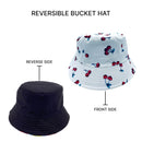Empire Cove Fruit Designs Bucket Hat Reversible Fisherman Cap Women Men Summer-Serve The Flag 15 image