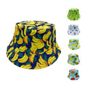 Empire Cove Fruit Designs Bucket Hat Reversible Fisherman Cap Women Men Summer-Serve The Flag 1 image