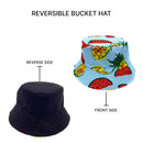 Empire Cove Fruit Designs Bucket Hat Reversible Fisherman Cap Women Men Summer-Serve The Flag 11 image