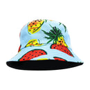 Empire Cove Fruit Designs Bucket Hat Reversible Fisherman Cap Women Men Summer-Serve The Flag 12 image