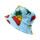 Empire Cove Fruit Designs Bucket Hat Reversible Fisherman Cap Women Men Summer-Serve The Flag 13 image