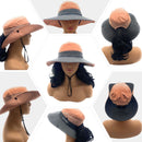 Empire Cove Womens Wide Sun Hat Ponytail Summer Sports Bucket Cap UV Protection 7 image
