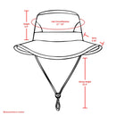 Empire Cove Womens Wide Sun Hat Ponytail Summer Sports Bucket Cap UV Protection 17 image