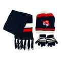 Empire Cove 3 Piece Kids Winter Knit Beanie Set Gloves Hats Scarves Girls Boys