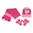 Empire Cove 3 Piece Kids Winter Knit Beanie Set Gloves Hats Scarves Girls Boys 12 image
