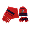 Empire Cove 3 Piece Kids Winter Knit Beanie Set Gloves Hats Scarves Girls Boys 22 image