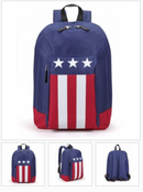 USA Flag Patriotic Backpack Book Bag School Travel Carry-On Adjustable Straps-Serve The Flag 3 image