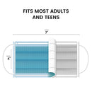 Amlife 1000 Pack Face Mask Protective Covering Blue 3-Ply Layer Made in USA Imported Fabric-Serve The Flag 4 image