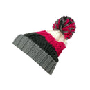 Empire Cove Cable Knit Beanie with Pom Pom Winter Multi Color Womens-UNCATEGORIZED-Empire Cove-Charcoal-Casaba Shop 3 image