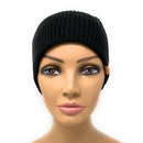 Empire Cove Long Beanie Winter Warm Solid Knit Womens Mens Unisex-UNCATEGORIZED-Empire Cove-Black-Casaba Shop 7 image
