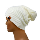 Empire Cove Long Beanie Winter Warm Solid Knit Womens Mens Unisex-UNCATEGORIZED-Empire Cove-Black-Casaba Shop 21 image