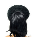 Empire Cove Knit Ponytail Beanie Womens Winter Warm-UNCATEGORIZED-Empire Cove-Black-Casaba Shop 5 image