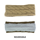 Empire Cove Reversible Headband Beanie Womens Winter Warm Solid Cable Knit-UNCATEGORIZED-Empire Cove-Coral-Casaba Shop 10 image