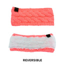 Empire Cove Reversible Headband Beanie Womens Winter Warm Solid Cable Knit-UNCATEGORIZED-Empire Cove-Black-Casaba Shop 18 image