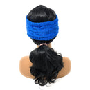 Empire Cove Reversible Headband Beanie Womens Winter Warm Solid Cable Knit-UNCATEGORIZED-Empire Cove-Black-Casaba Shop 33 image