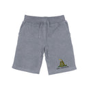 RAPDOM TS6 Fleece Gym Shorts Gadsden Flag Snake Don't Tread on Me-Serve The Flag 4 image