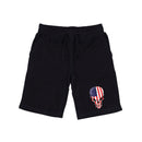 RAPDOM TS6 Fleece Gym Shorts Patriotic Skull USA Flag 2 image