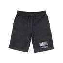 RAPDOM TS6 Fleece Gym Shorts Heroes Capes Thin Blue Line USA Flag-Serve The Flag 3 image